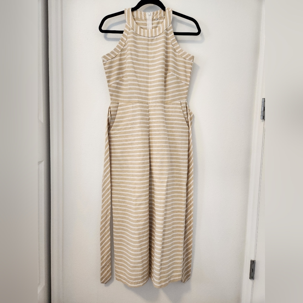 Handmade Wide Leg Capri Jumpsuit